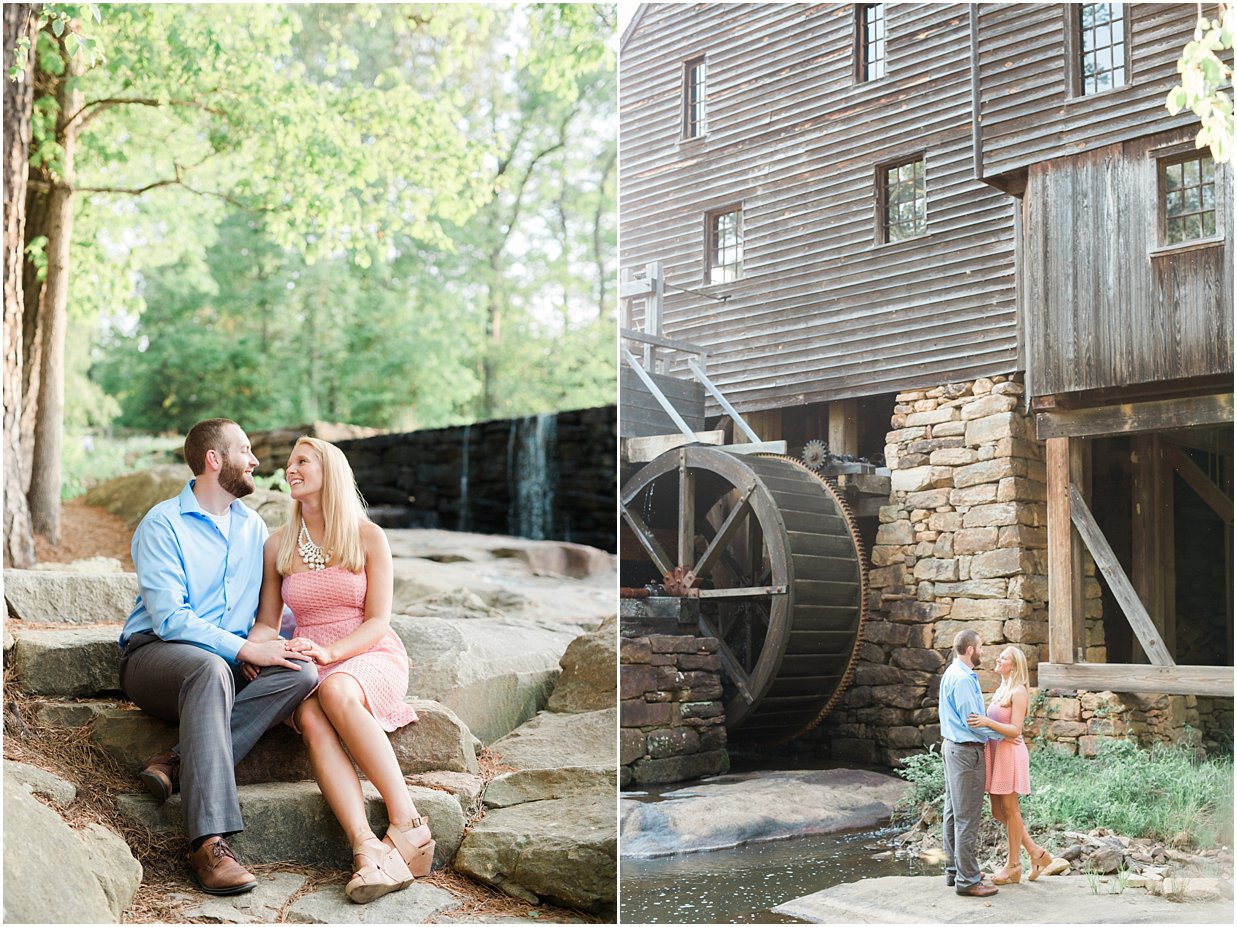 Yates Mill Engagement Session